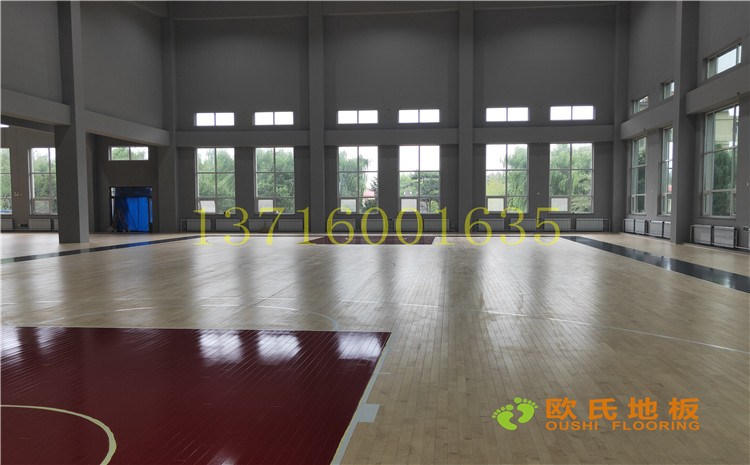 沈陽于洪機場體育館木地板案例
